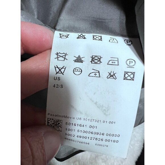 Boss Hugo Boss black blazer men size 42 S - Picture 5 of 9